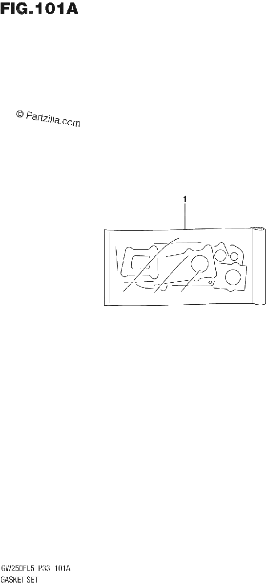 Diagrama de GASKET SET