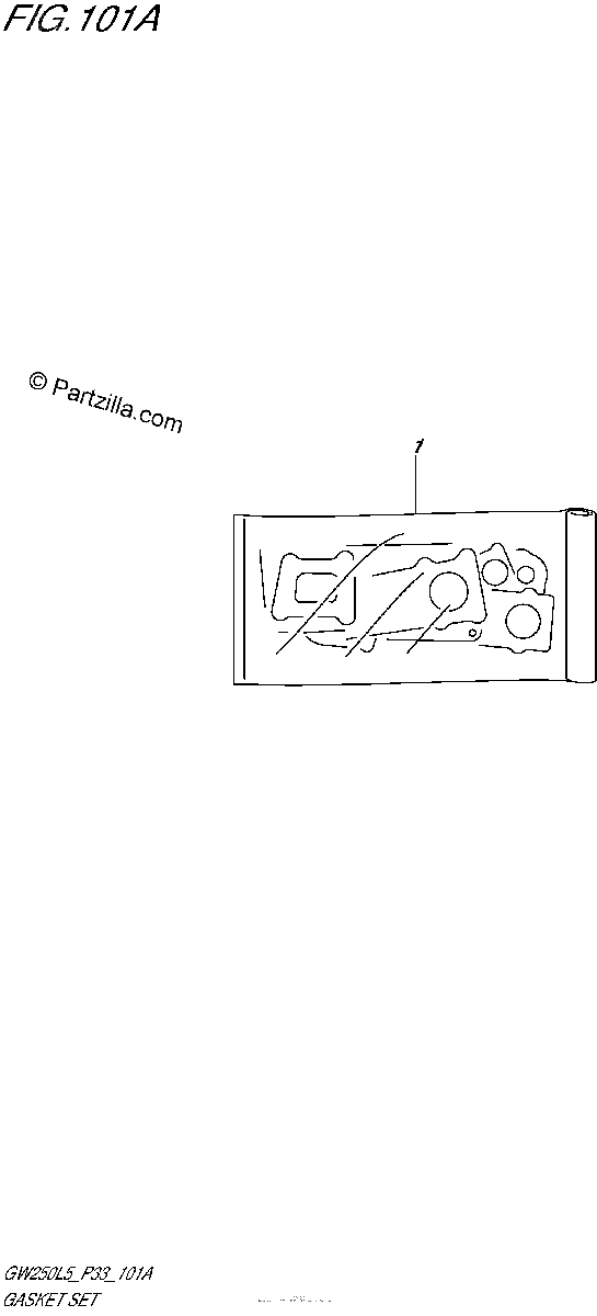 Diagrama de GASKET SET