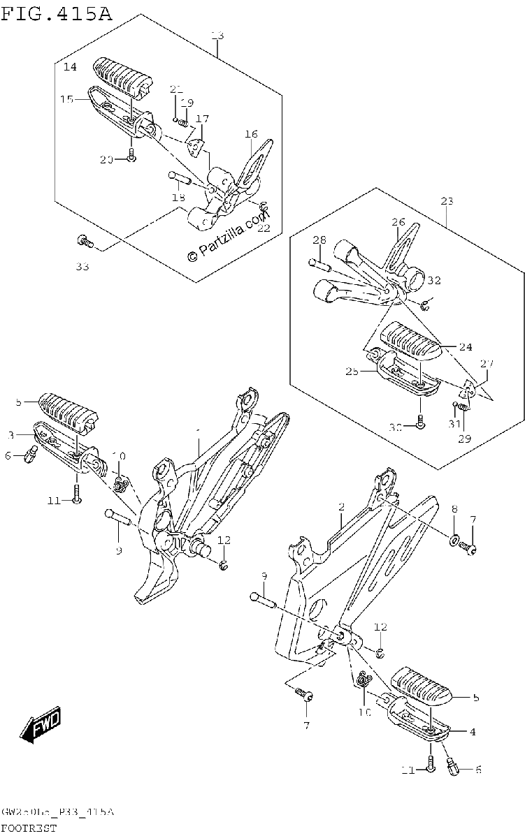 Diagrama de FOOTREST