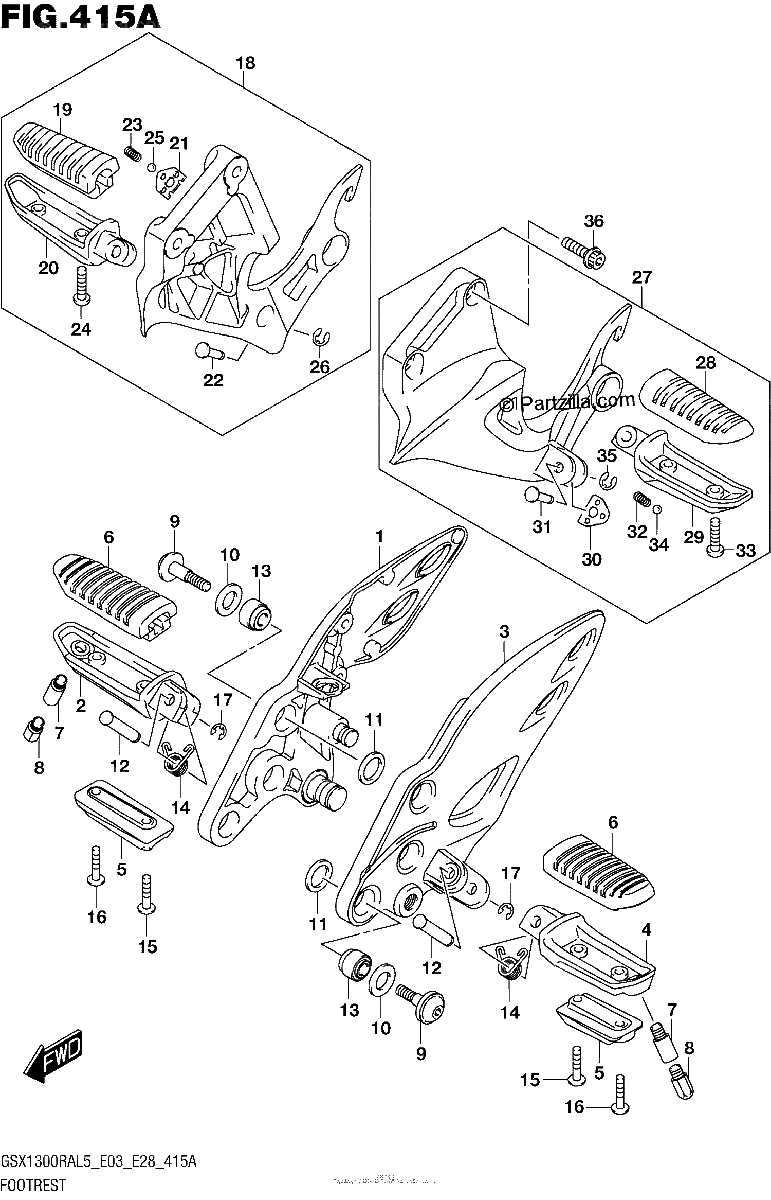 Diagrama de FOOTREST