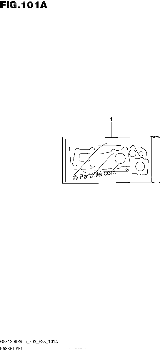 Diagrama de GASKET SET