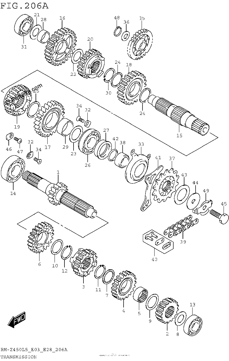 Diagrama de TRANSMISSION