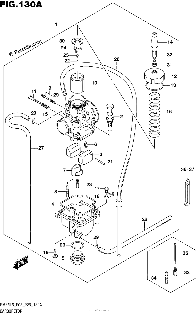Diagrama de CARBURETOR