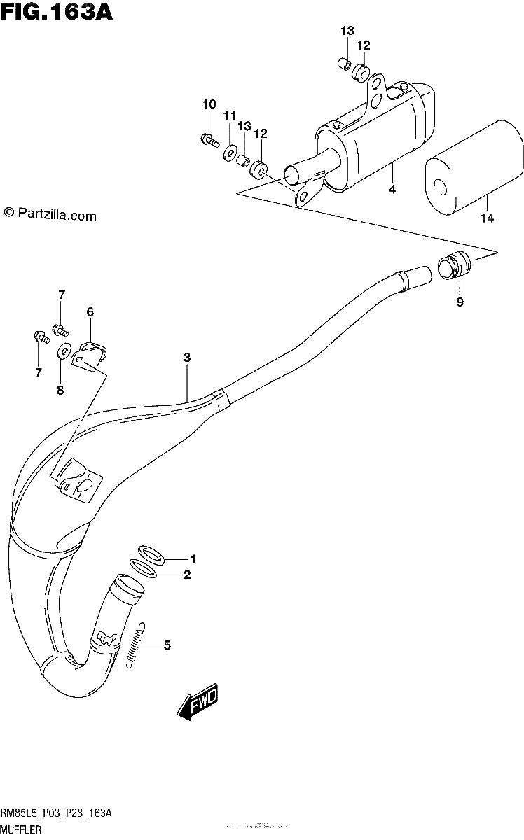 Diagrama de MUFFLER