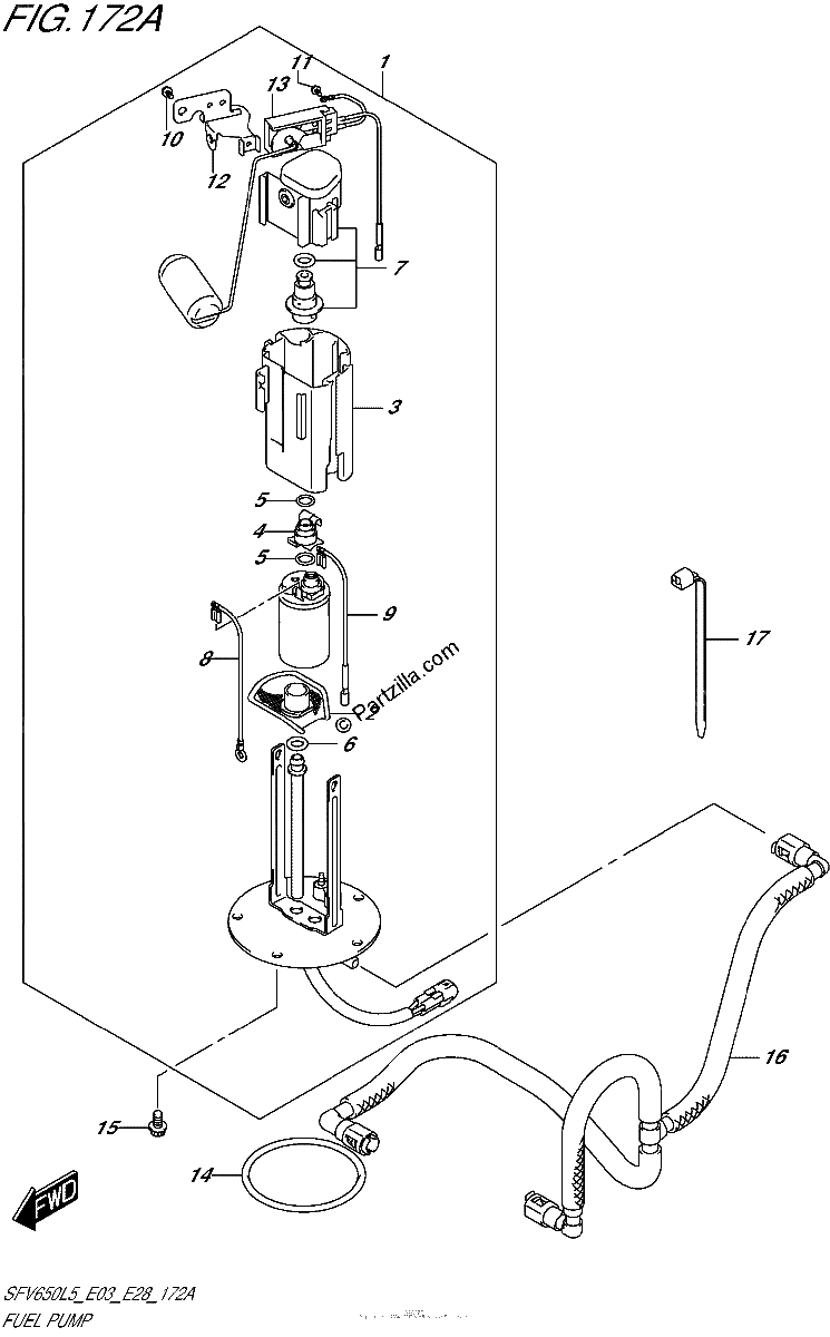 Diagrama de FUEL PUMP
