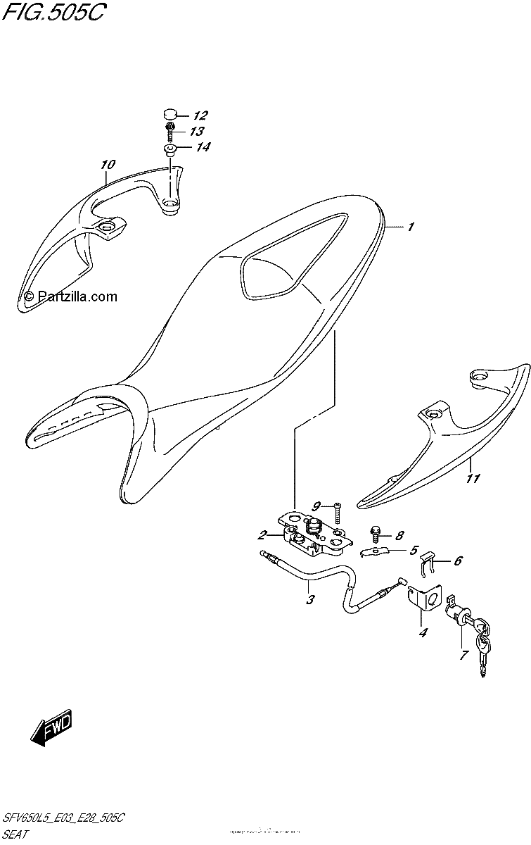 Diagrama de SEAT SFV650L5 E33
