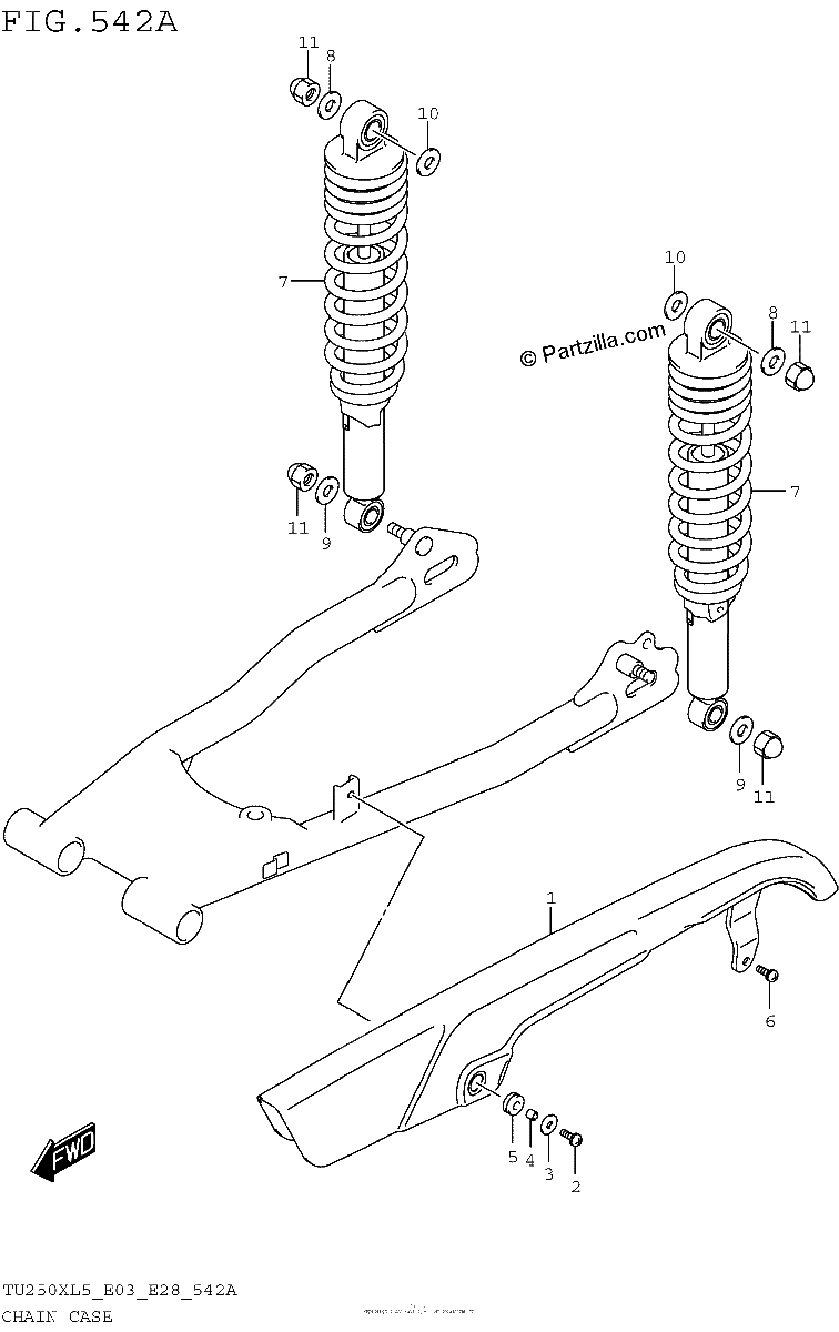 Diagrama de CHAIN CASE