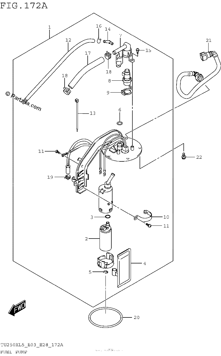 Diagrama de FUEL PUMP