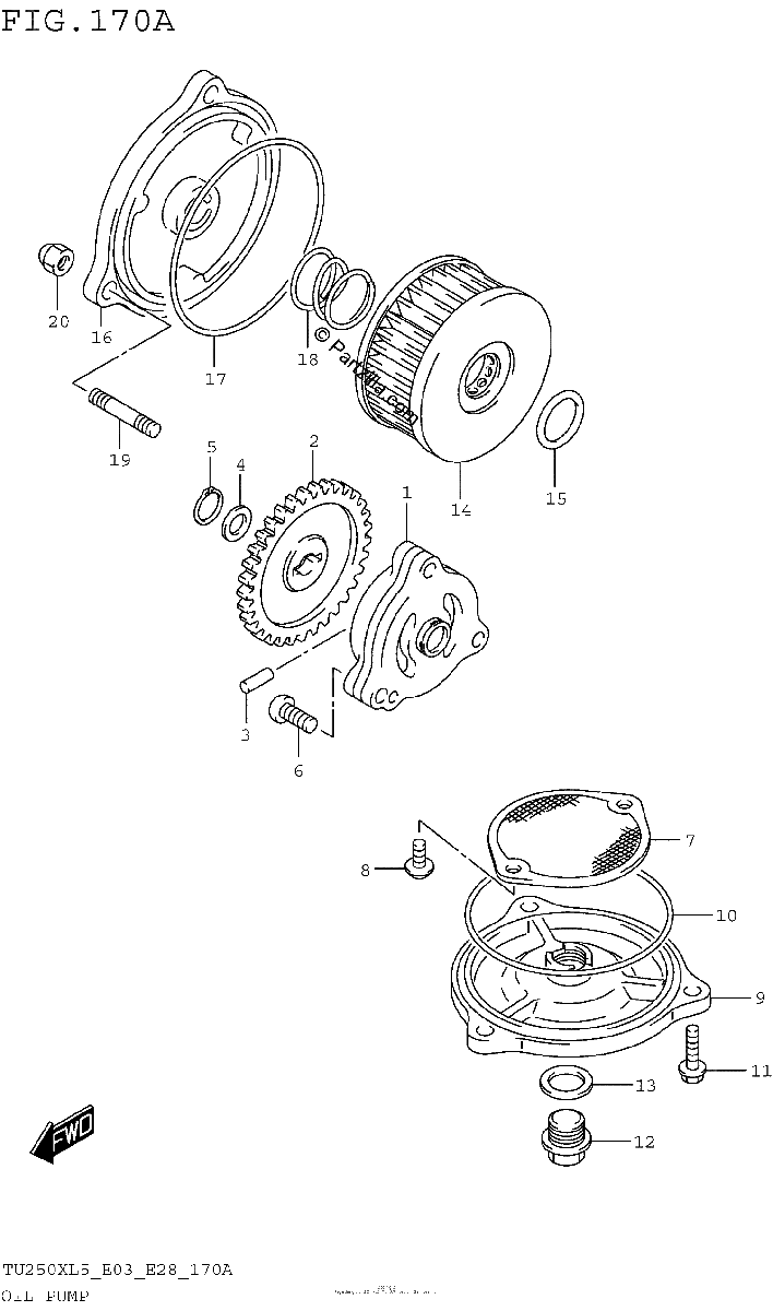 Diagrama de OIL PUMP