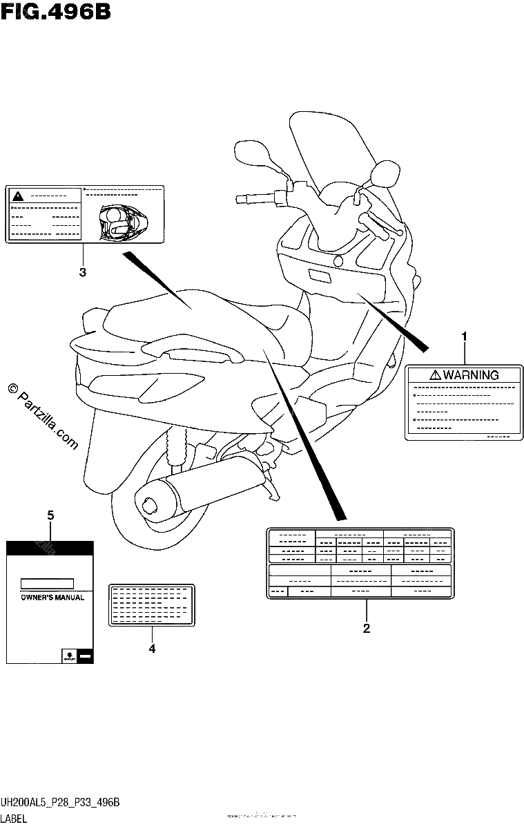 Diagrama de LABEL UH200AL5 P33