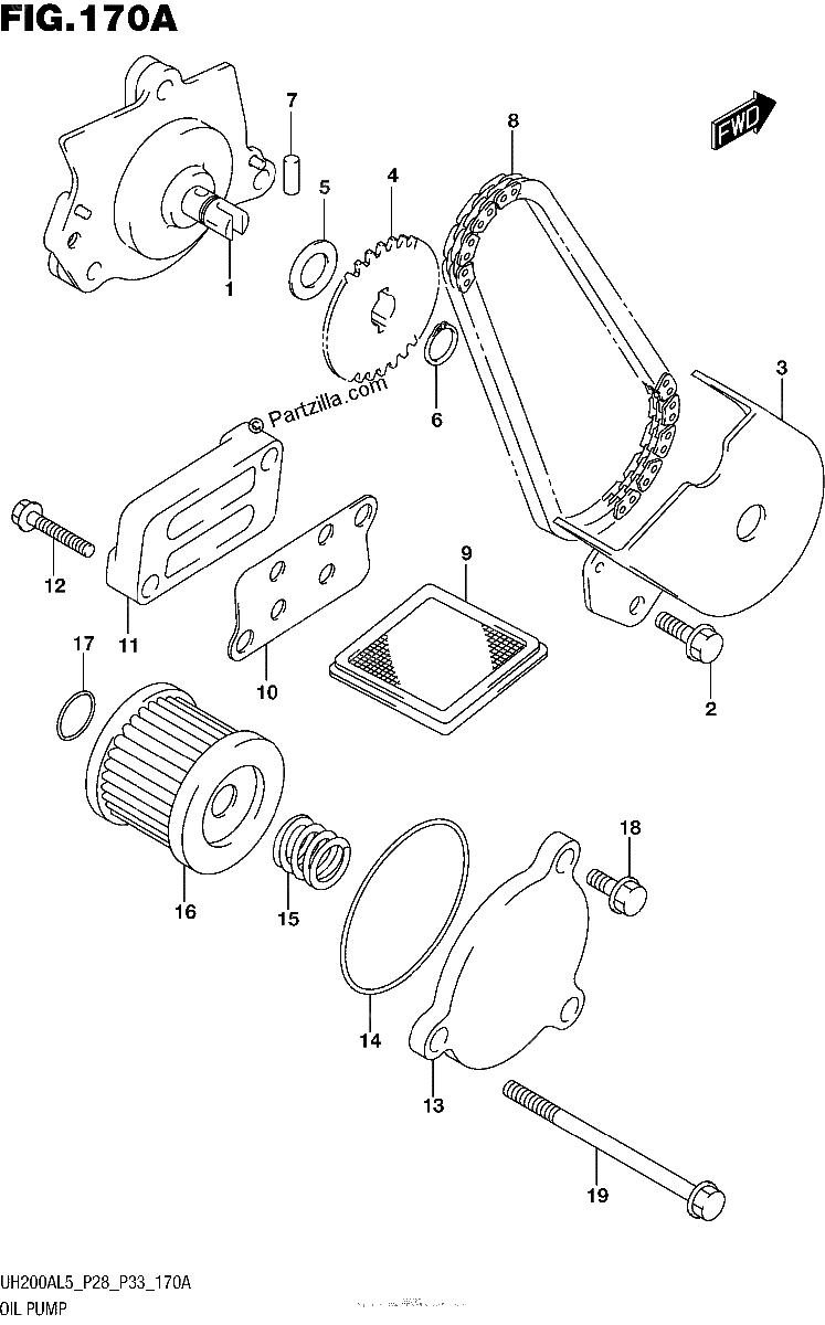 Diagrama de OIL PUMP