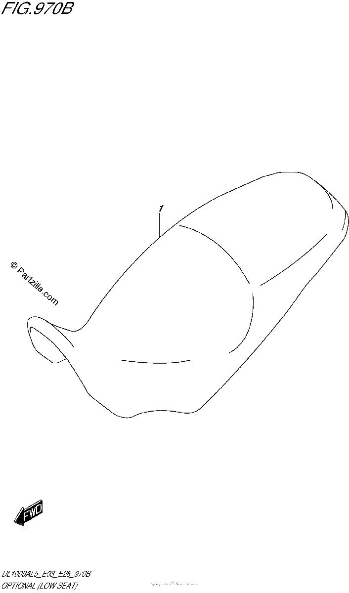 Diagrama de OPTIONAL LOW SEAT