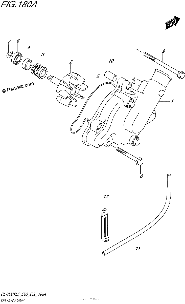 Diagrama de WATER PUMP