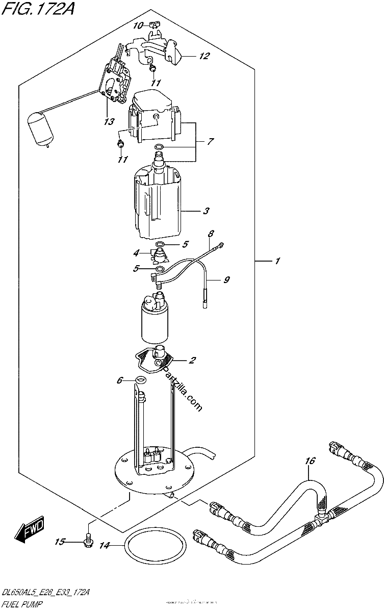 Diagrama de FUEL PUMP