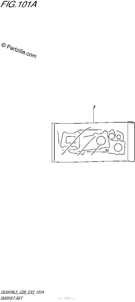Diagrama de GASKET SET