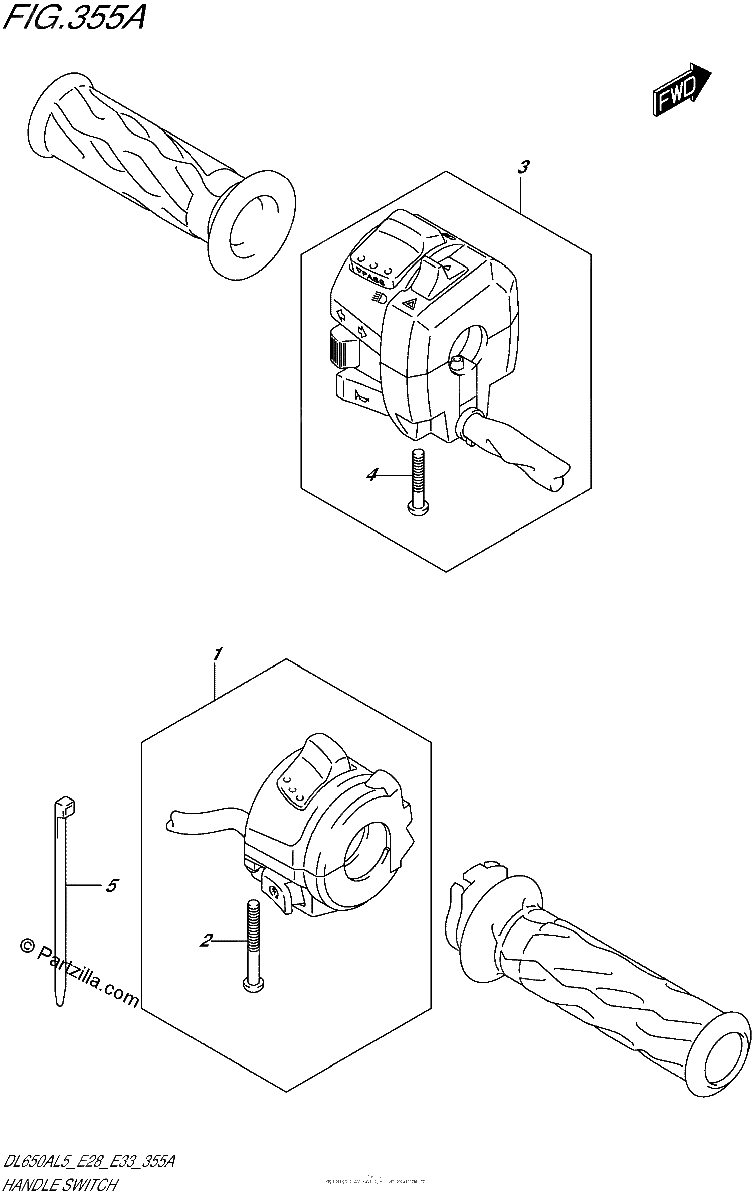 Diagrama de HANDLE SWITCH