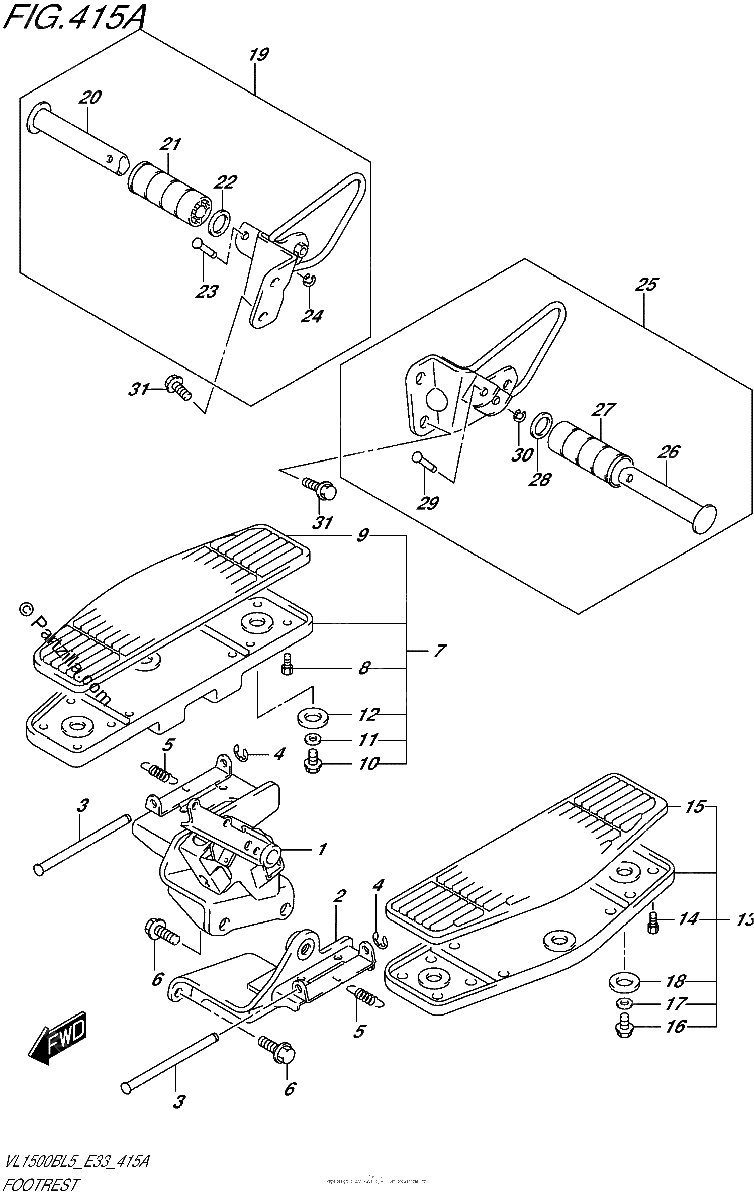 Diagrama de FOOTREST