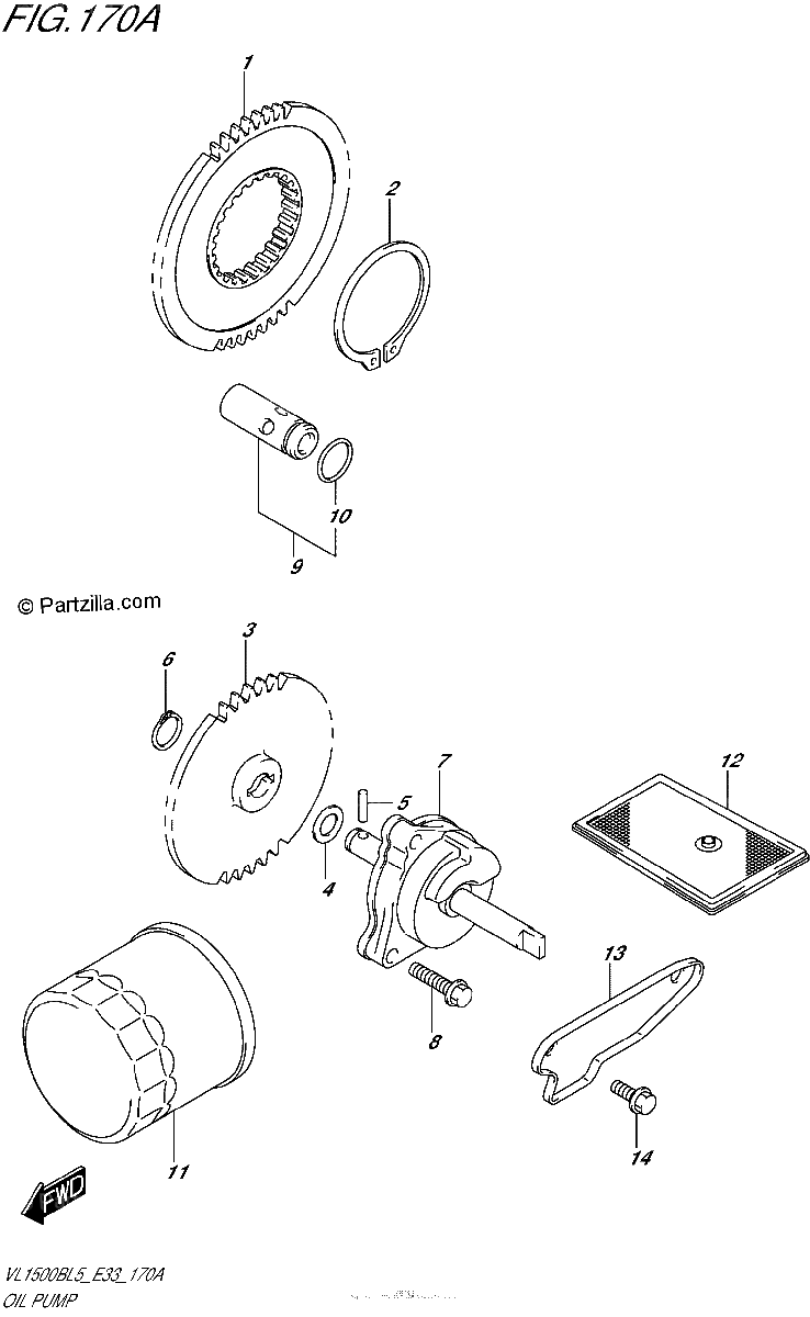 Diagrama de OIL PUMP