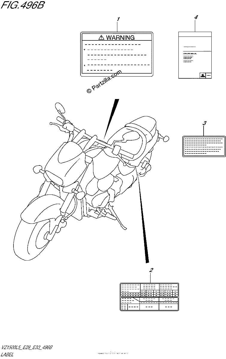 Diagrama de LABEL VZ1500L5 E33