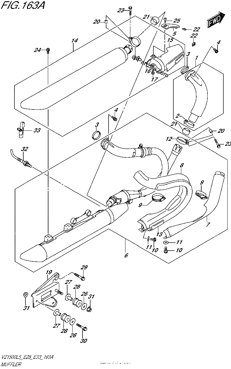 Diagrama de MUFFLER