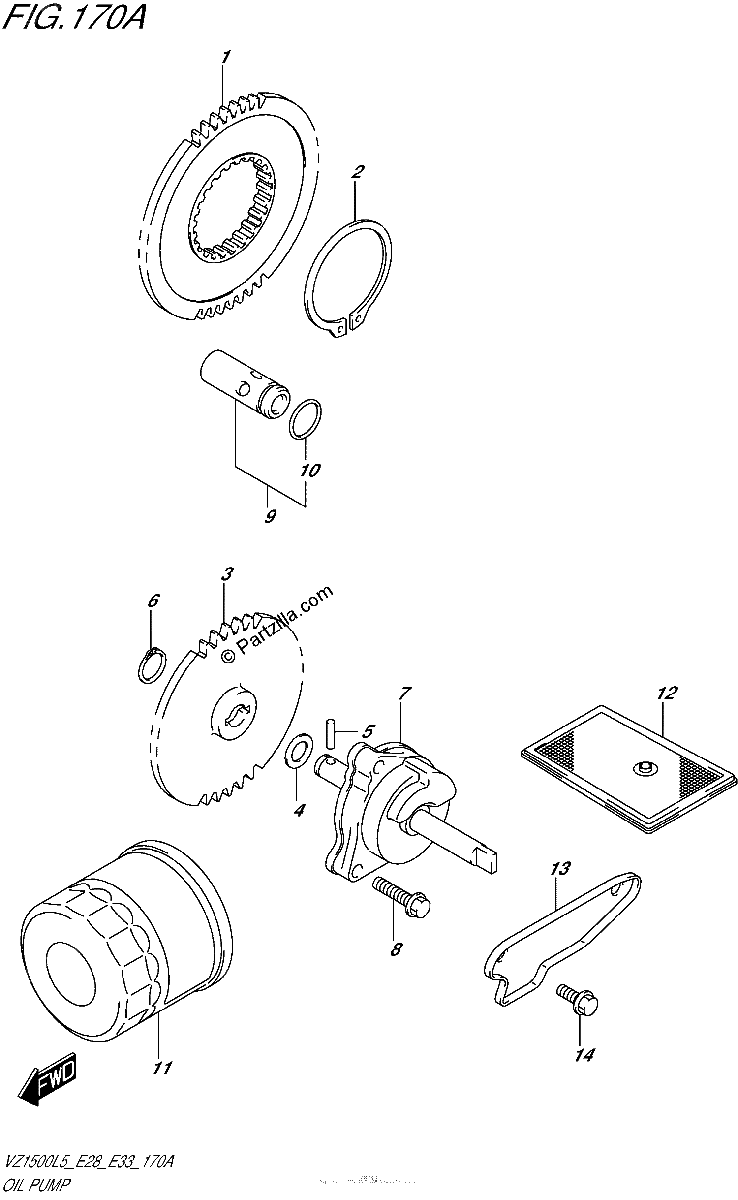 Diagrama de OIL PUMP