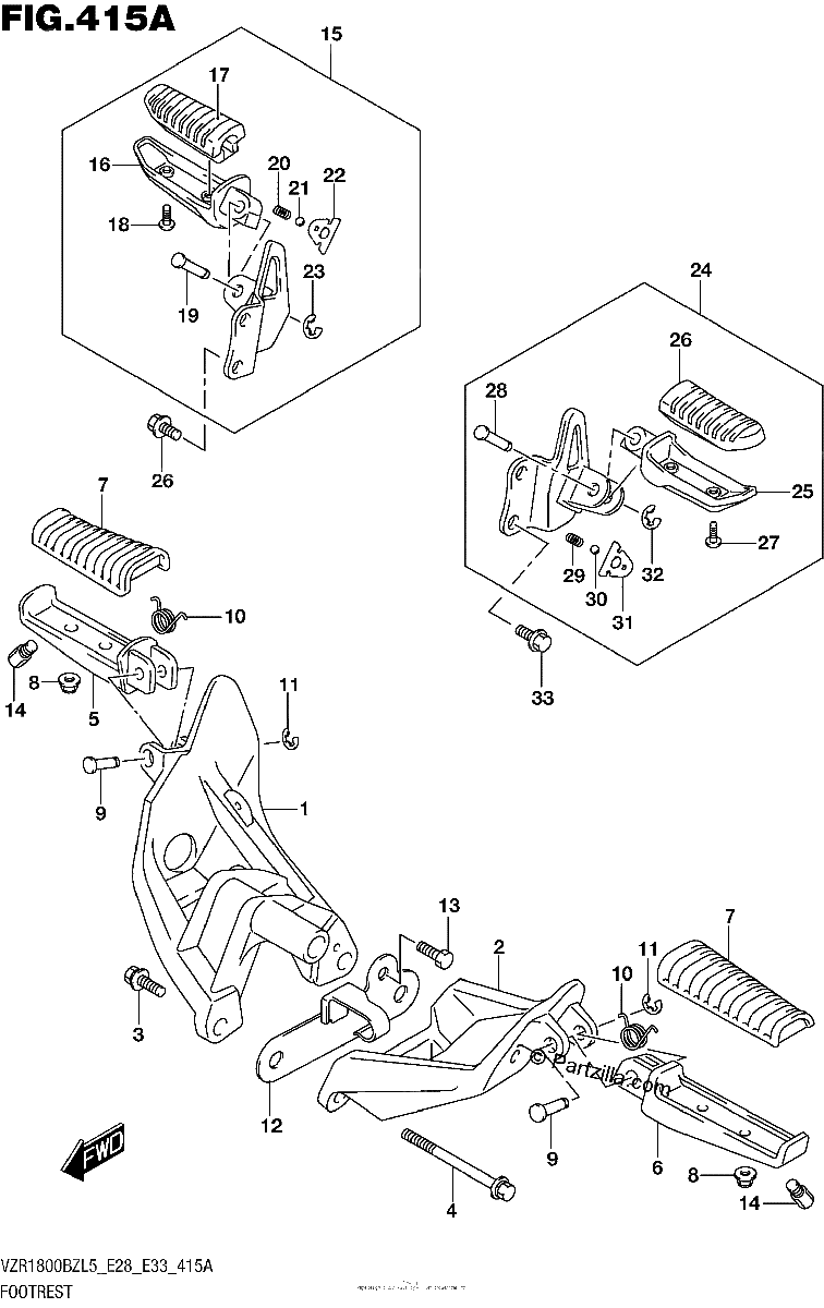 Diagrama de FOOTREST