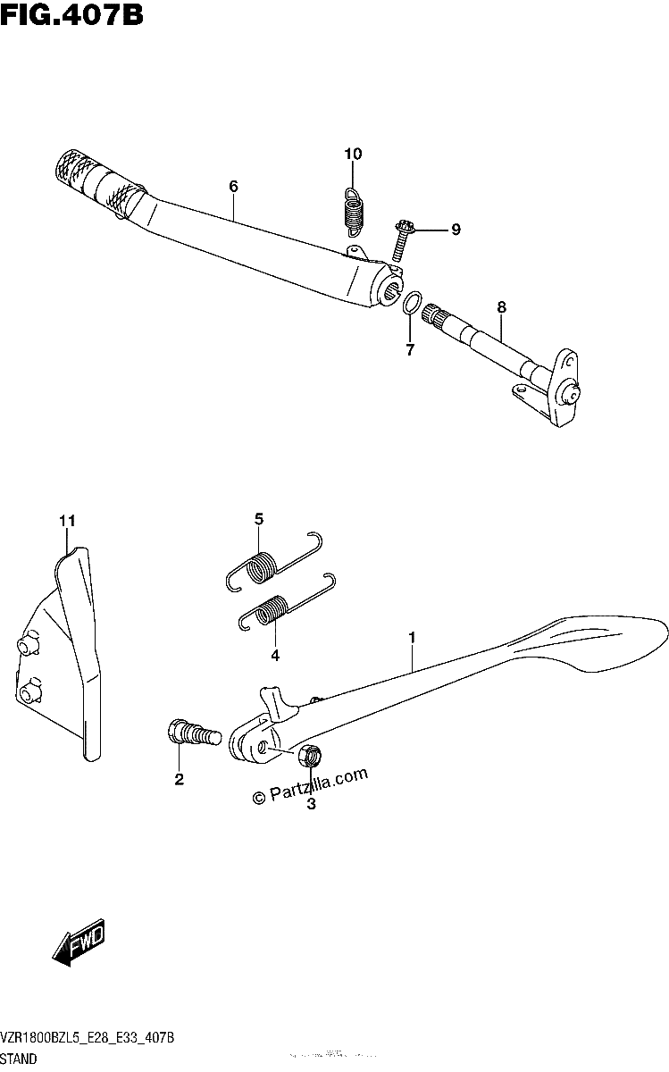 Diagrama de STAND VZR1800BZL5 E33