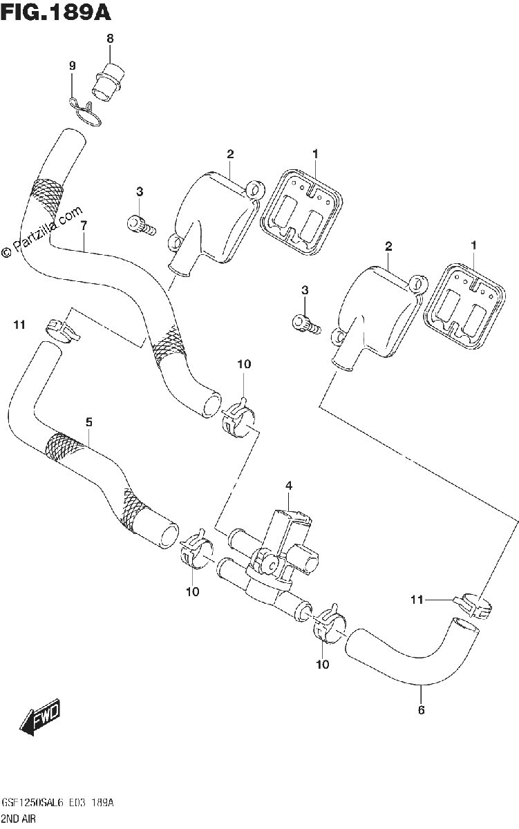 Diagrama de 2ND AIR