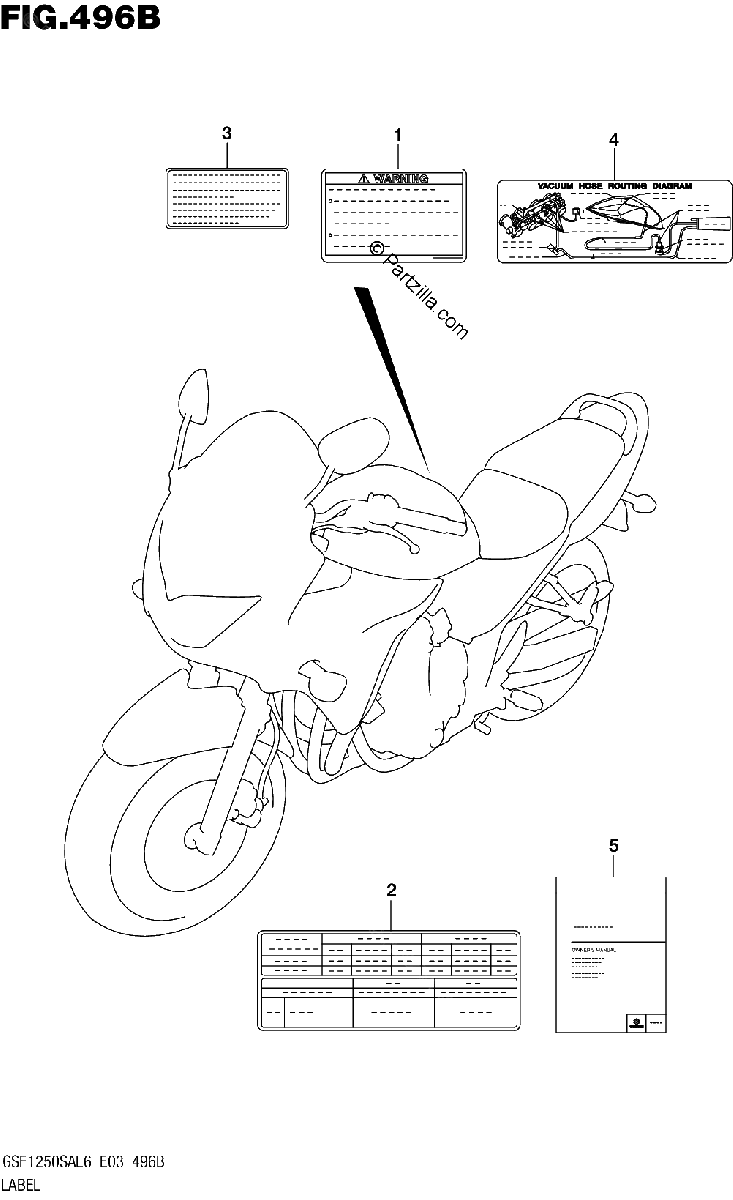 Diagrama de LABEL GSF1250SAL6 E33
