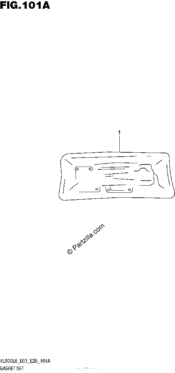 Diagrama de GASKET SET