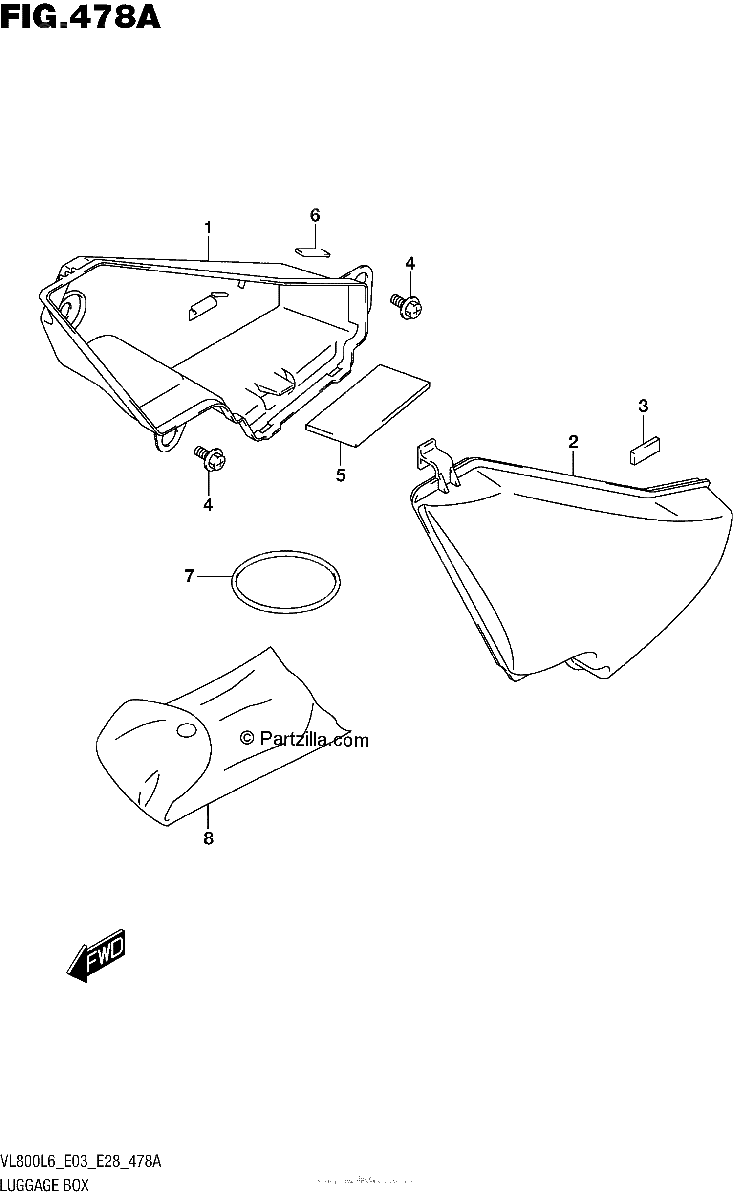 Diagrama de LUGGAGE BOX