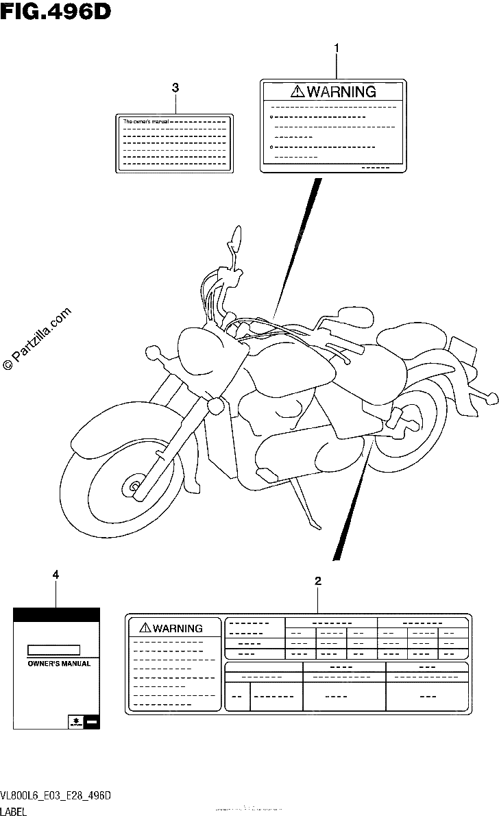Diagrama de LABEL VL800TL6 E03