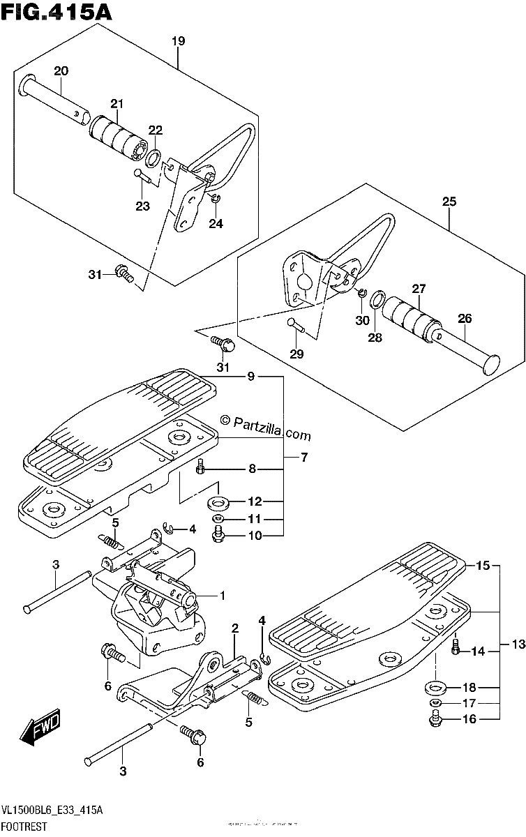 Diagrama de FOOTREST