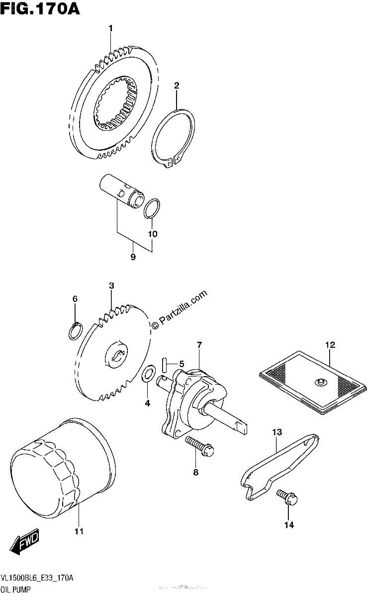 Diagrama de OIL PUMP