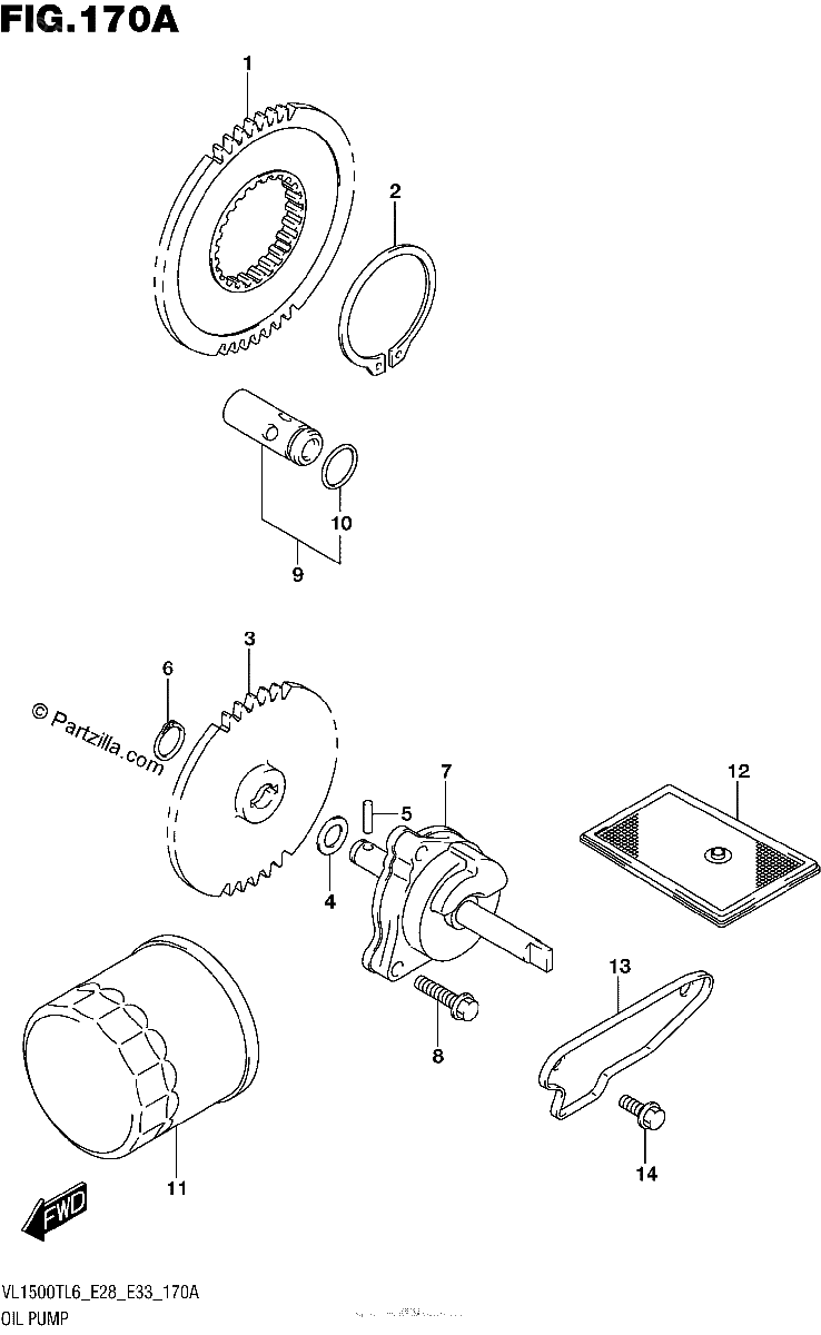 Diagrama de OIL PUMP