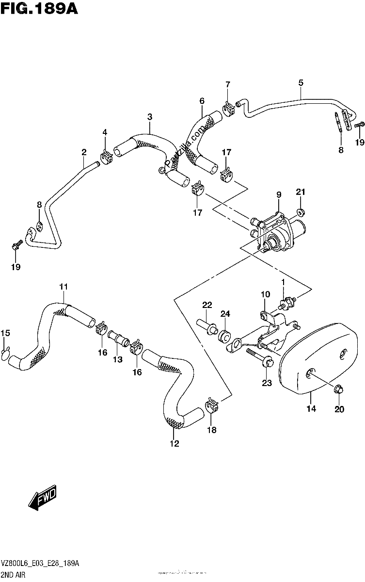 Diagrama de 2ND AIR