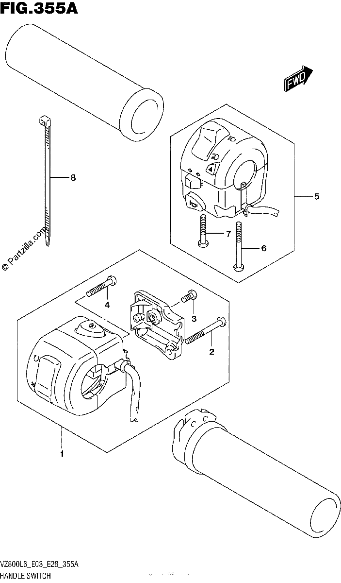 Diagrama de HANDLE SWITCH