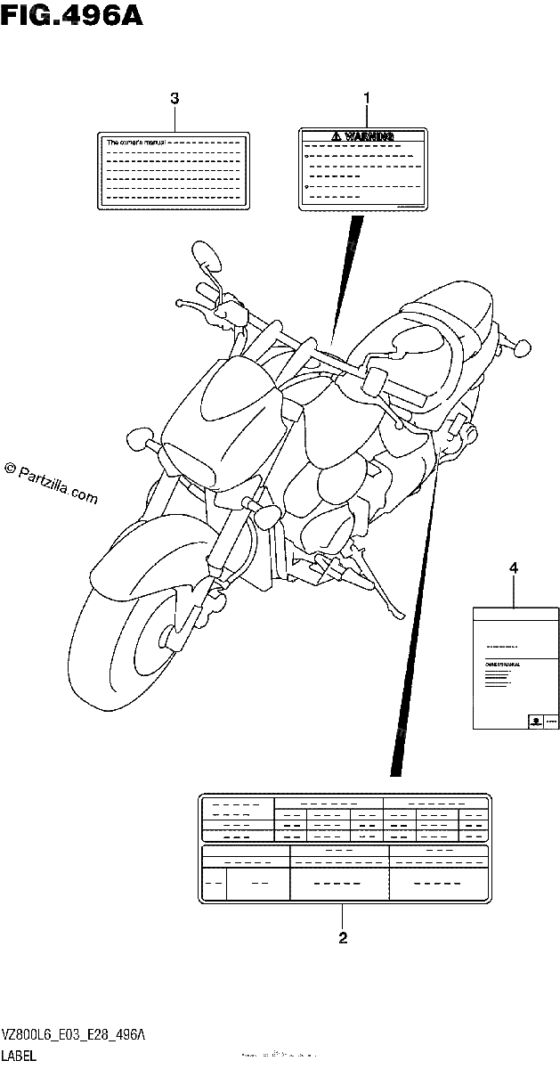 Diagrama de LABEL VZ800L6 E03