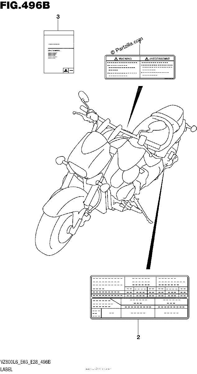 Diagrama de LABEL VZ800L6 E28