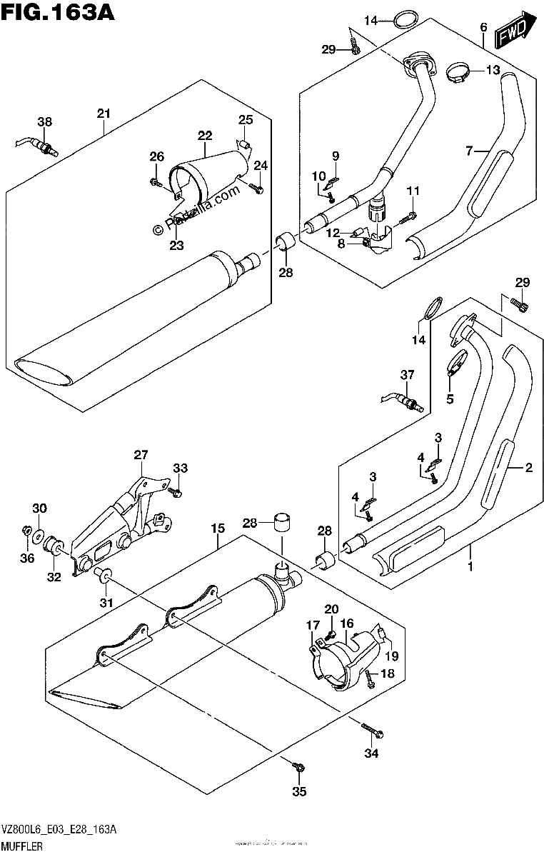 Diagrama de MUFFLER