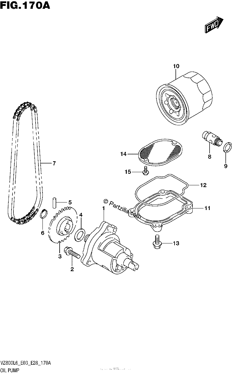 Diagrama de OIL PUMP