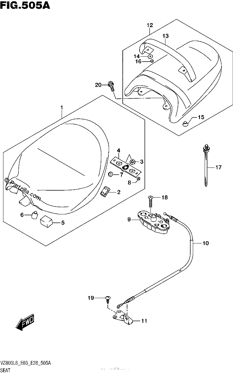 Diagrama de SEAT