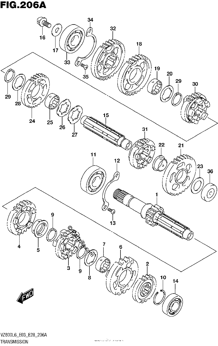 Diagrama de TRANSMISSION