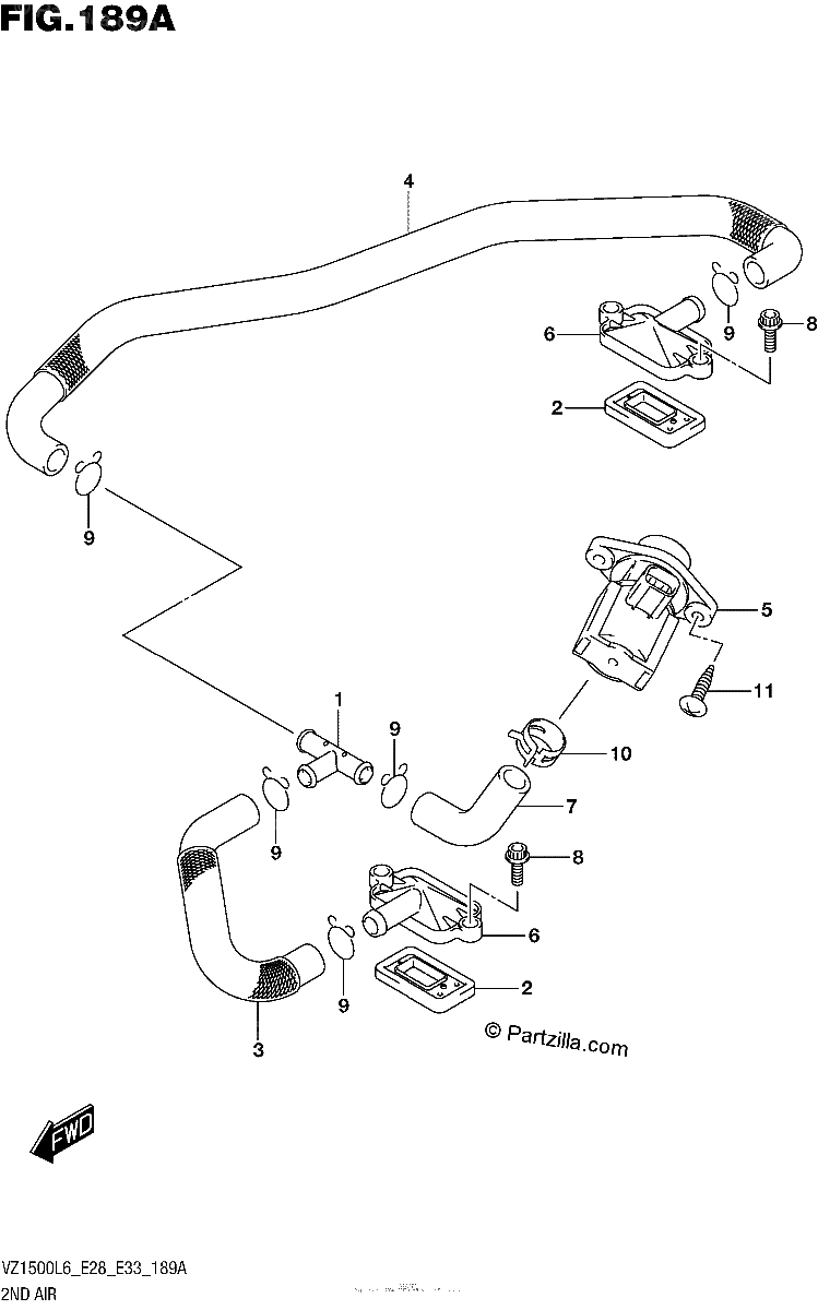Diagrama de 2ND AIR