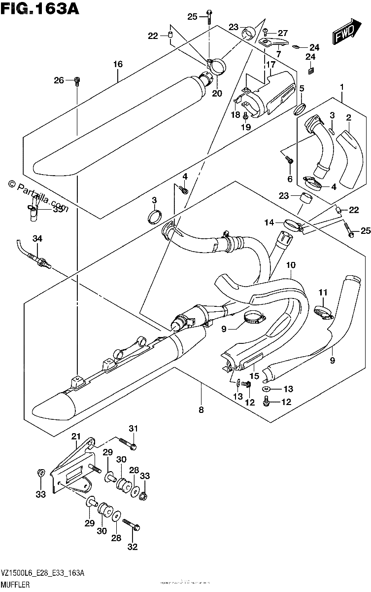 Diagrama de MUFFLER