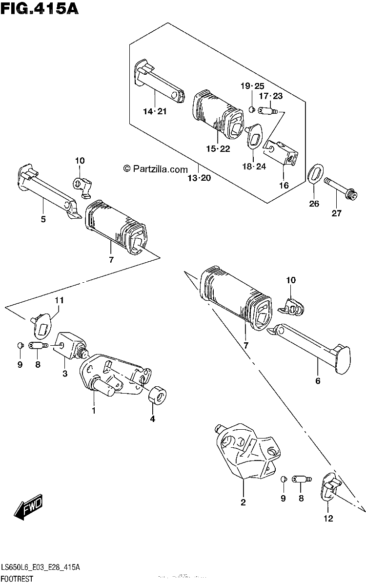 Diagrama de FOOTREST