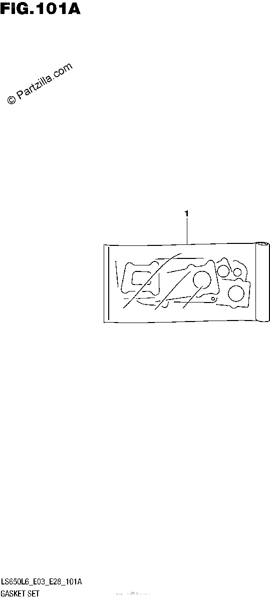 Diagrama de GASKET SET