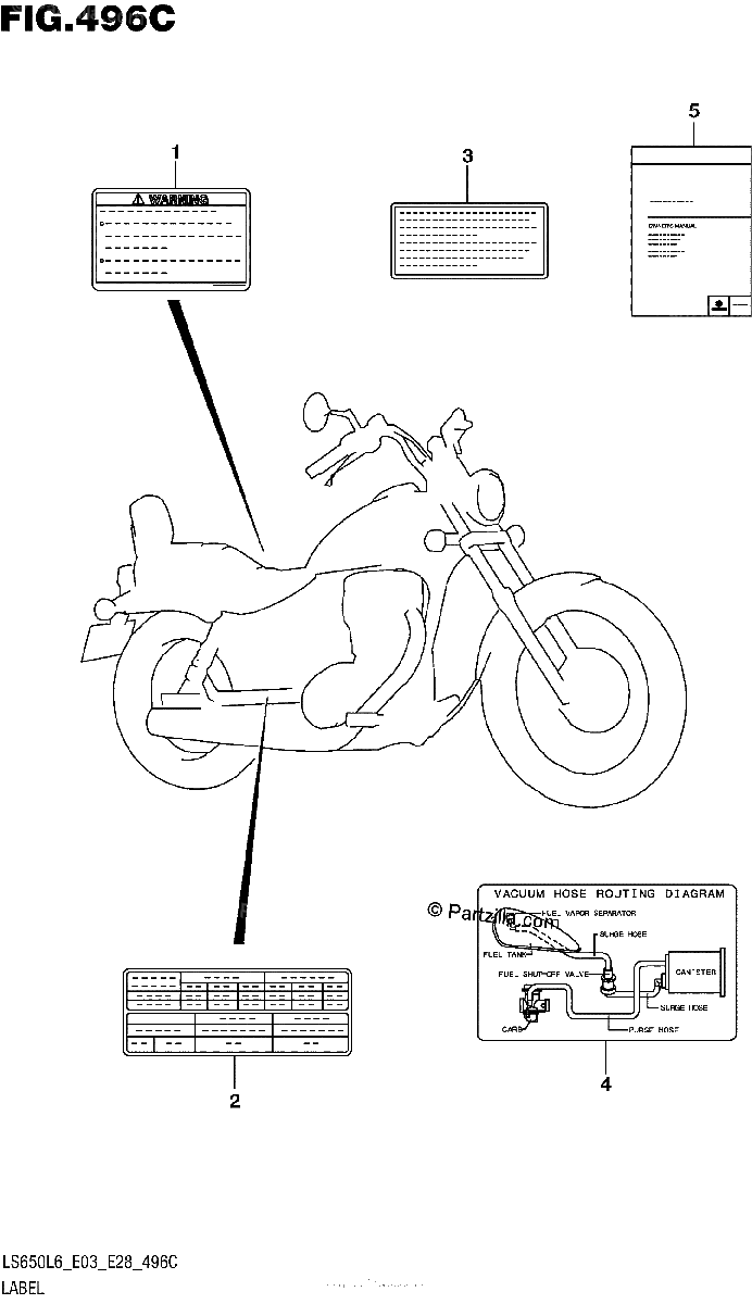 Diagrama de LABEL LS650L6 E33