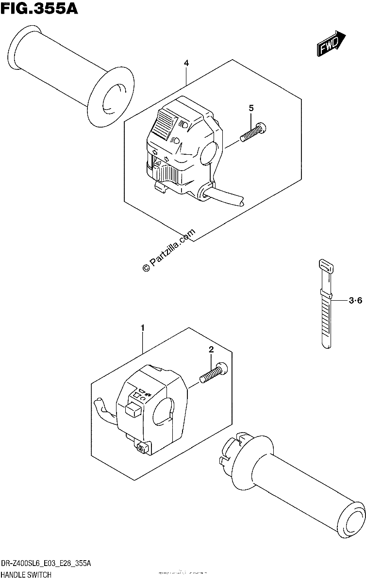 Diagrama de HANDLE SWITCH