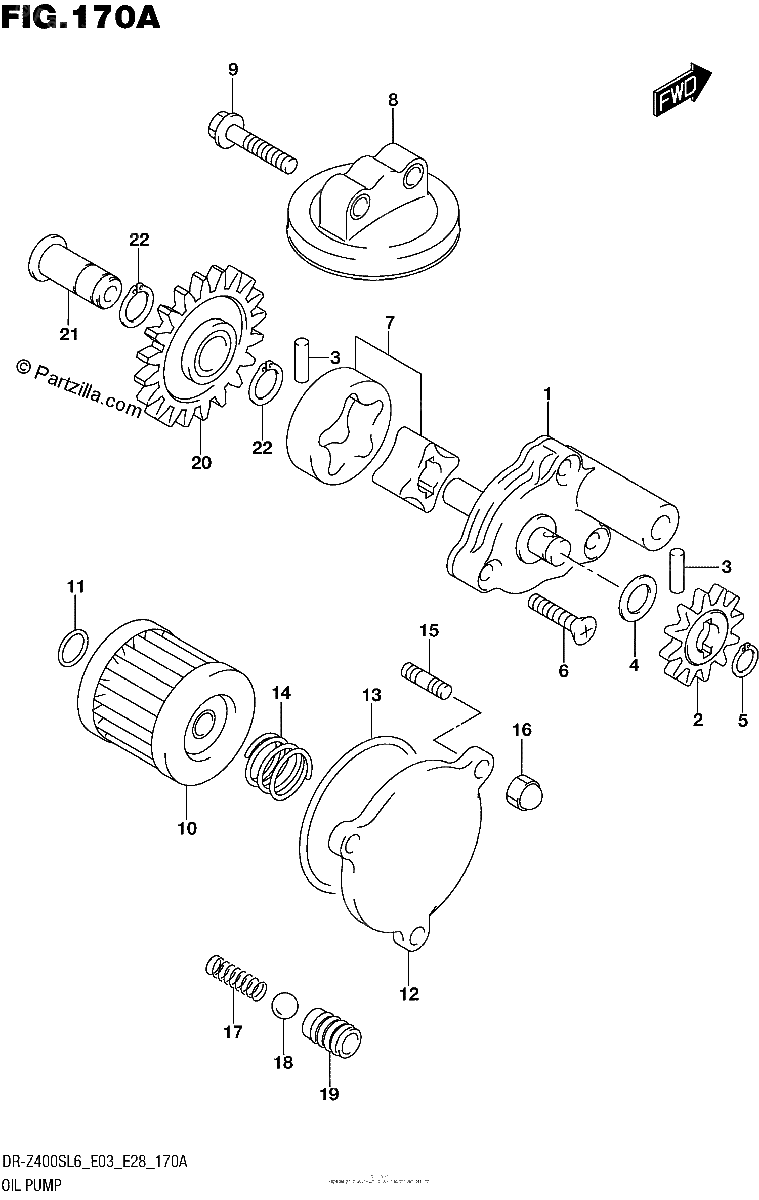 Diagrama de OIL PUMP